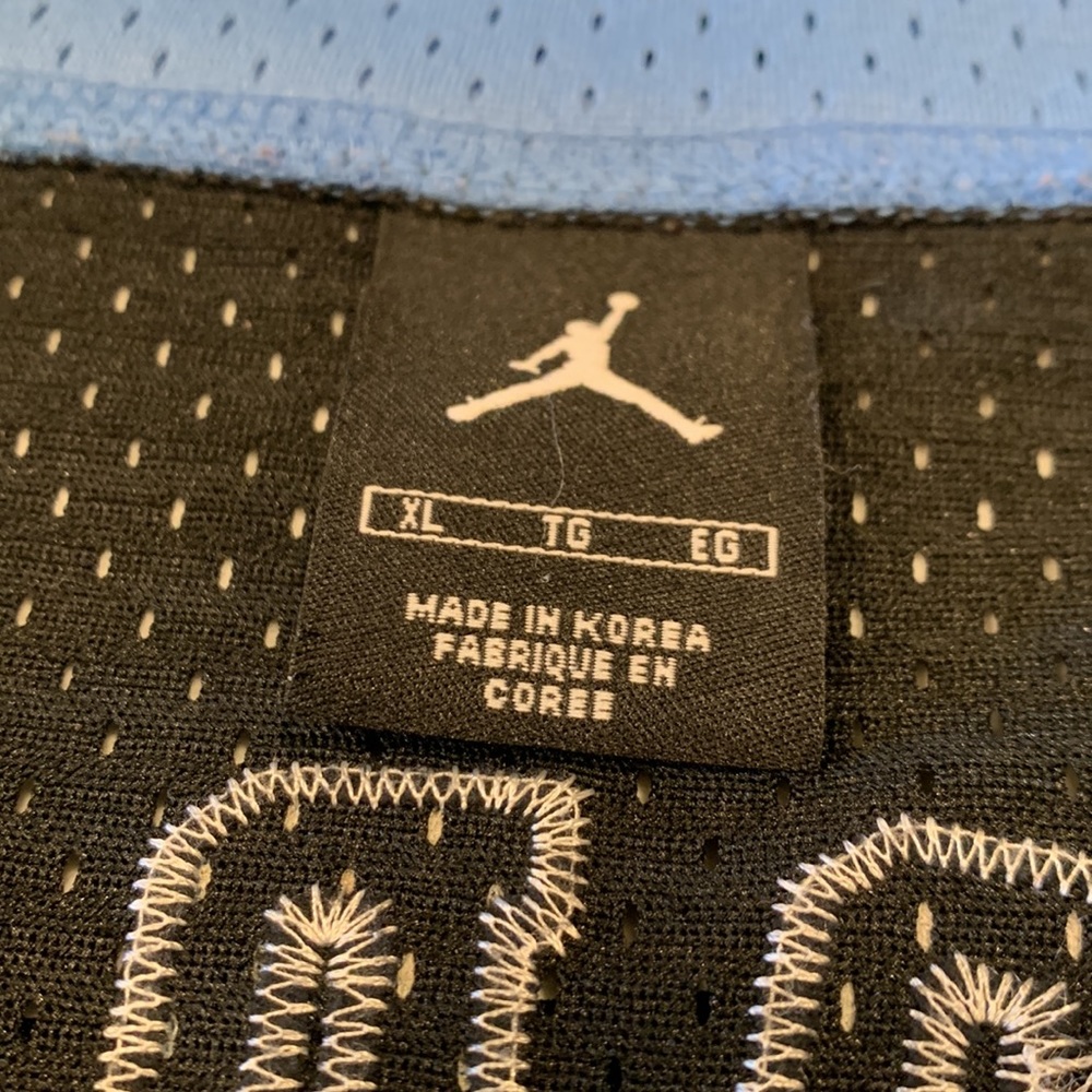 Vintage Jordan North Carolina National Championship Jersey 1982 used - Picture 6 of 9